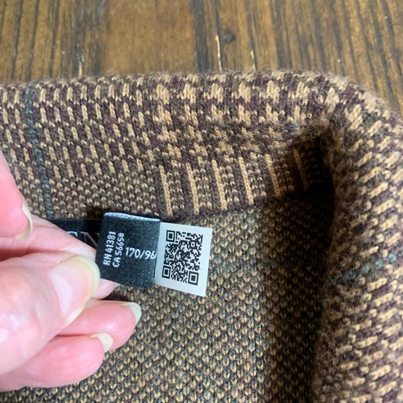 Lauren Ralph Lauren Brown Plaid Blazer - Picture 10 of 13